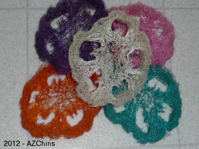 5" Loofah Slices
